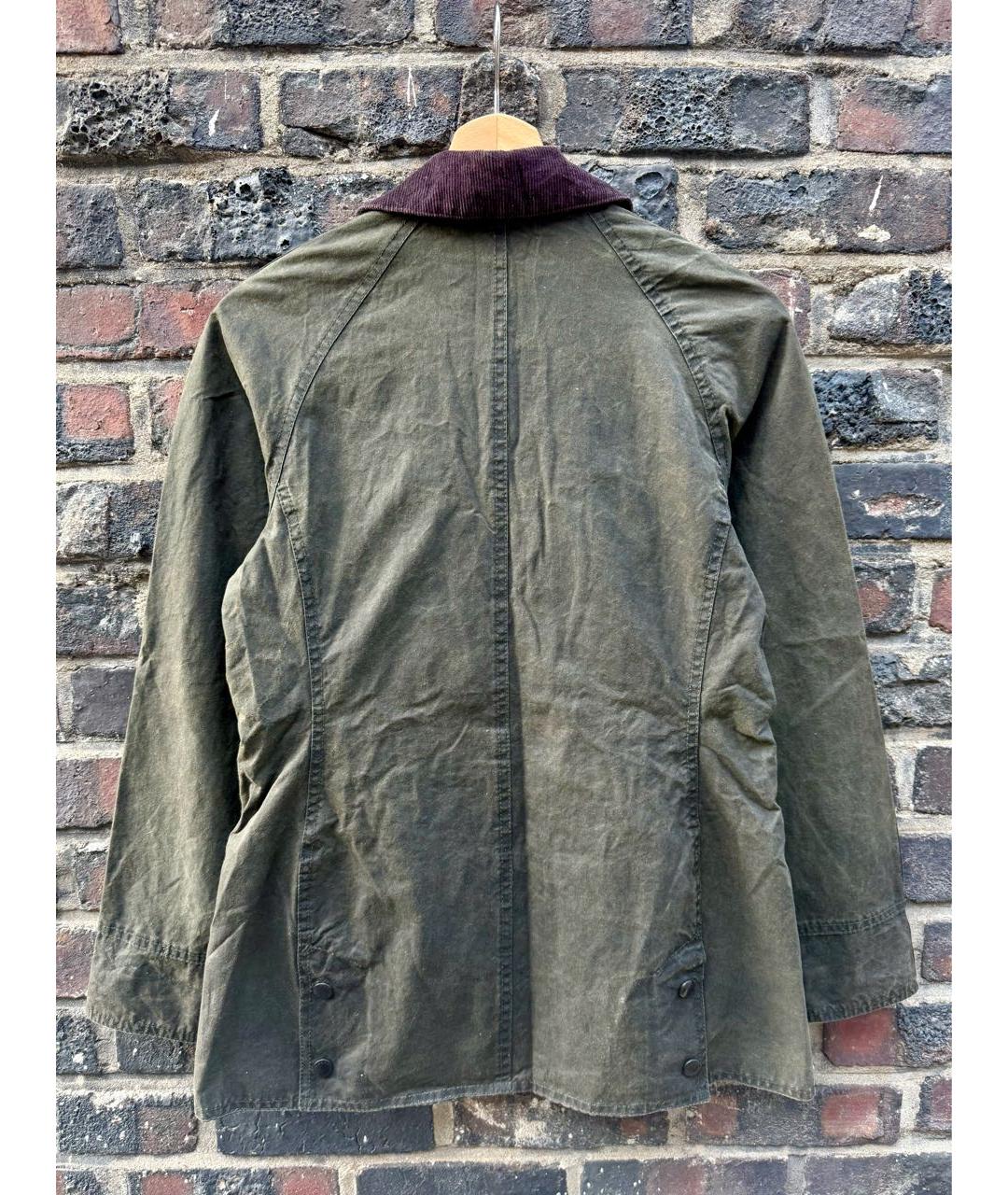 BARBOUR Зеленая хлопковая куртка, фото 6