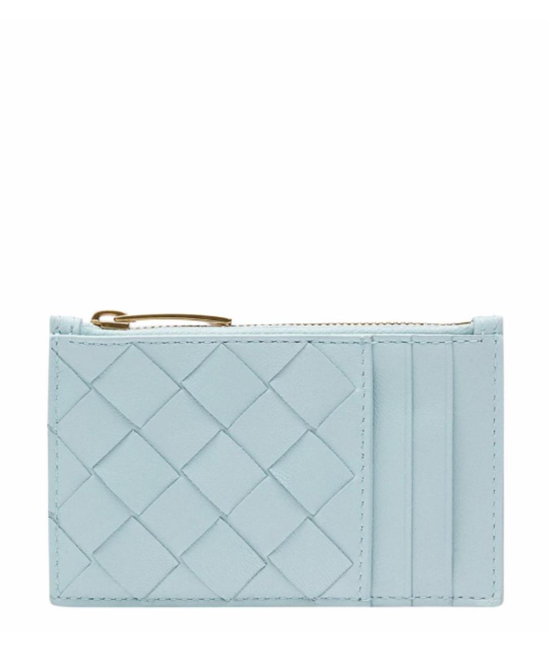 BOTTEGA VENETA Голубой кошелек, фото 1