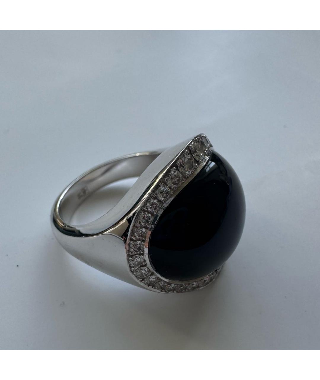 MONTBLANC Серебряное кольцо из белого золота, фото 2