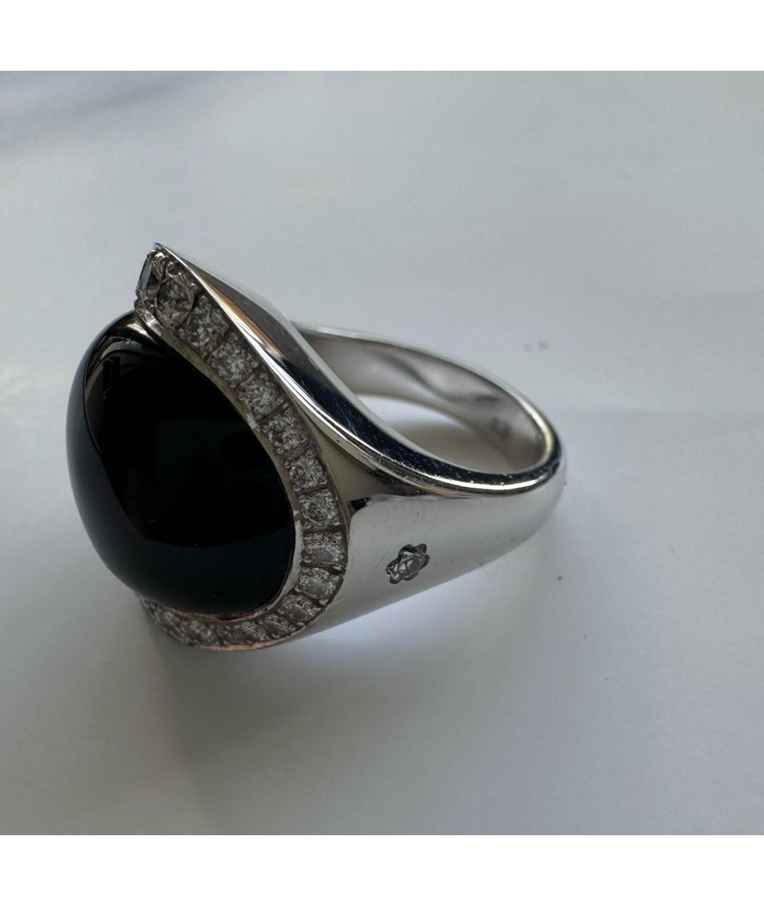 MONTBLANC Серебряное кольцо из белого золота, фото 4