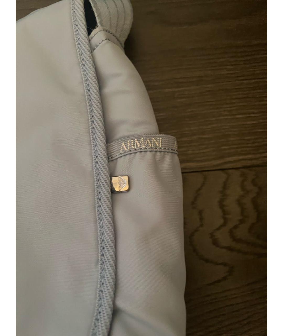 EMPORIO ARMANI Голубая дорожная/спортивная сумка, фото 4