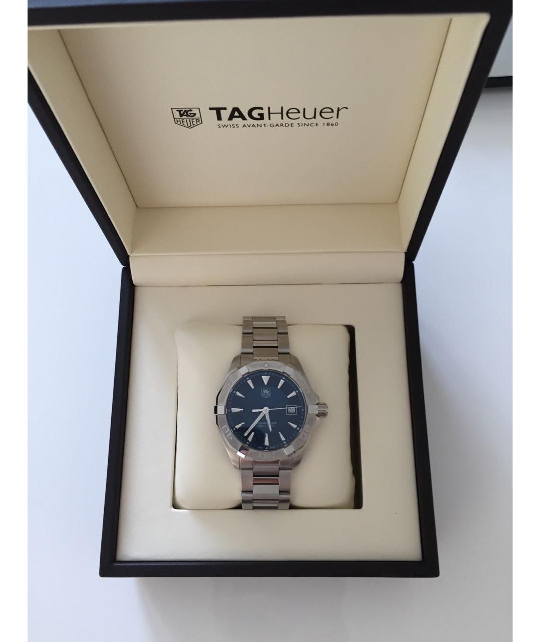 TAG HEUER Серебряные стальные часы, фото 2