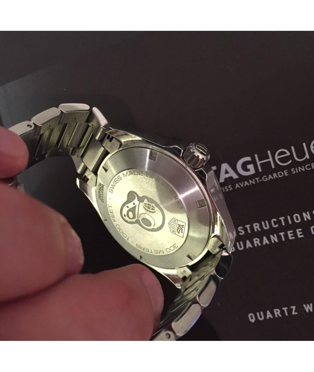 TAG HEUER Серебряные стальные часы, фото 3