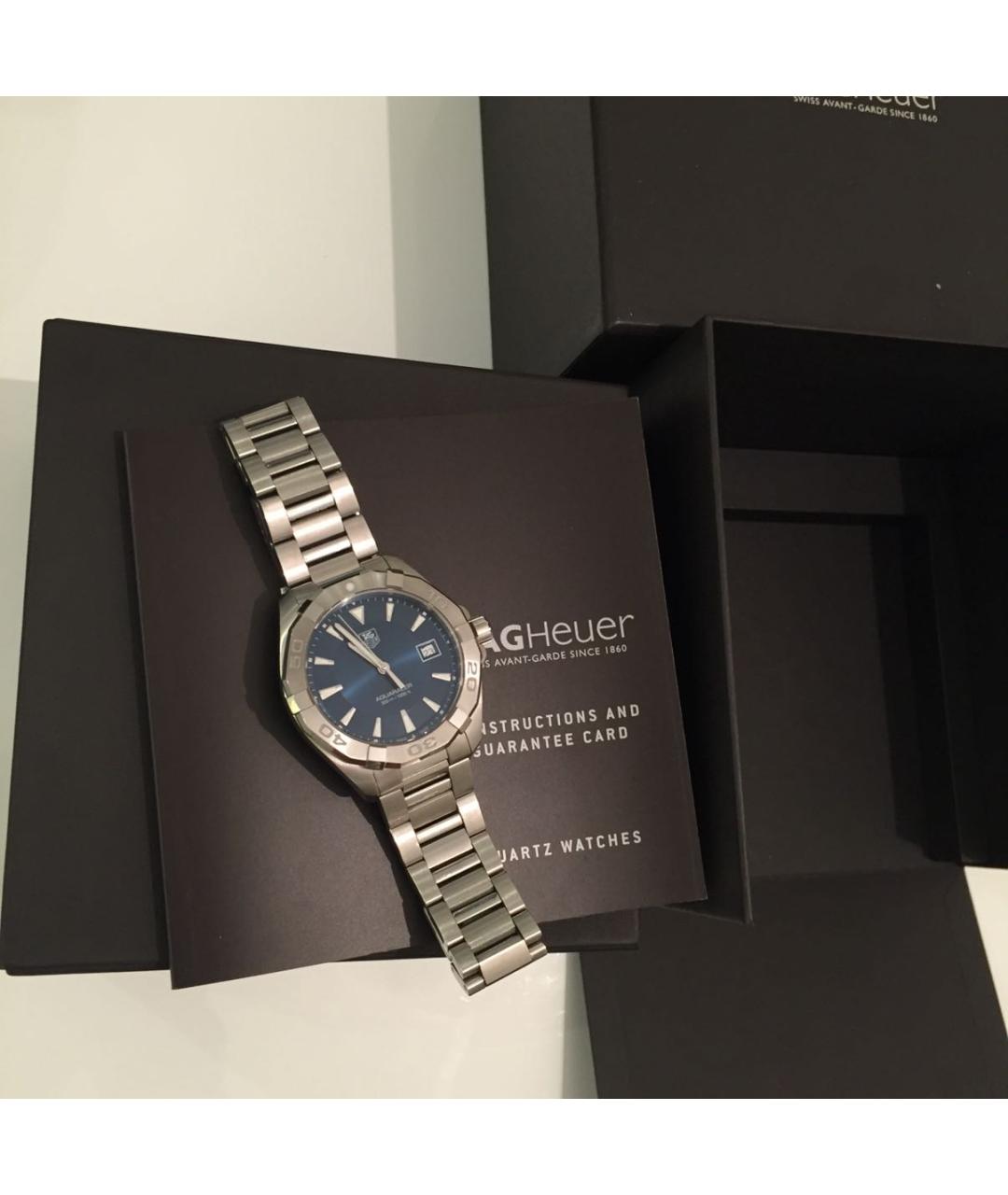 TAG HEUER Серебряные стальные часы, фото 5