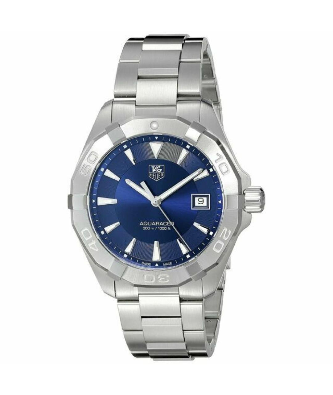 TAG HEUER Серебряные стальные часы, фото 1