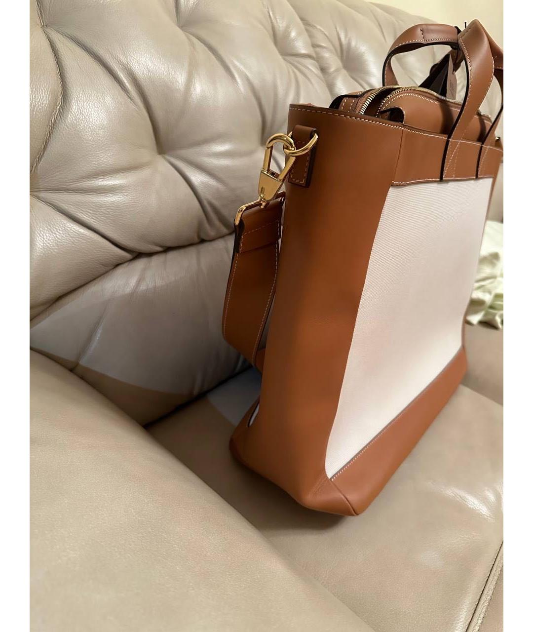 BURBERRY Бежевая сумка тоут, фото 3
