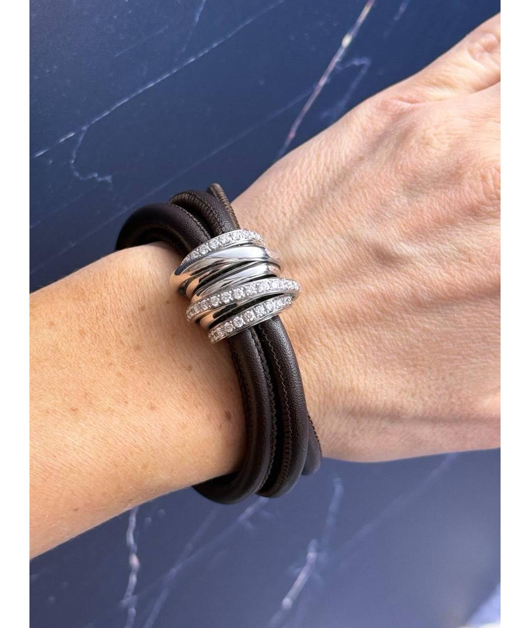 DE GRISOGONO Фиолетовый браслет из белого золота, фото 3