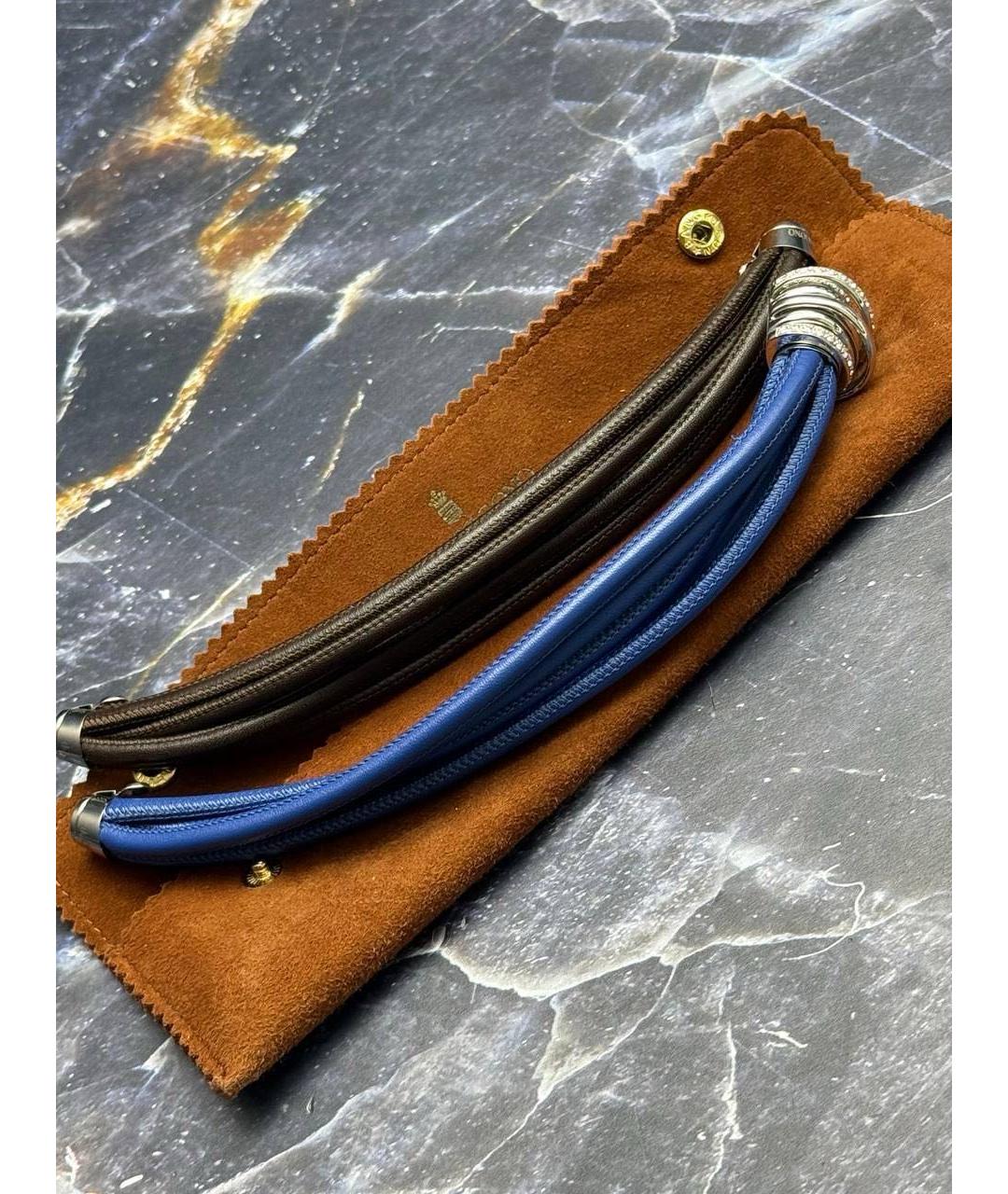 DE GRISOGONO Фиолетовый браслет из белого золота, фото 2