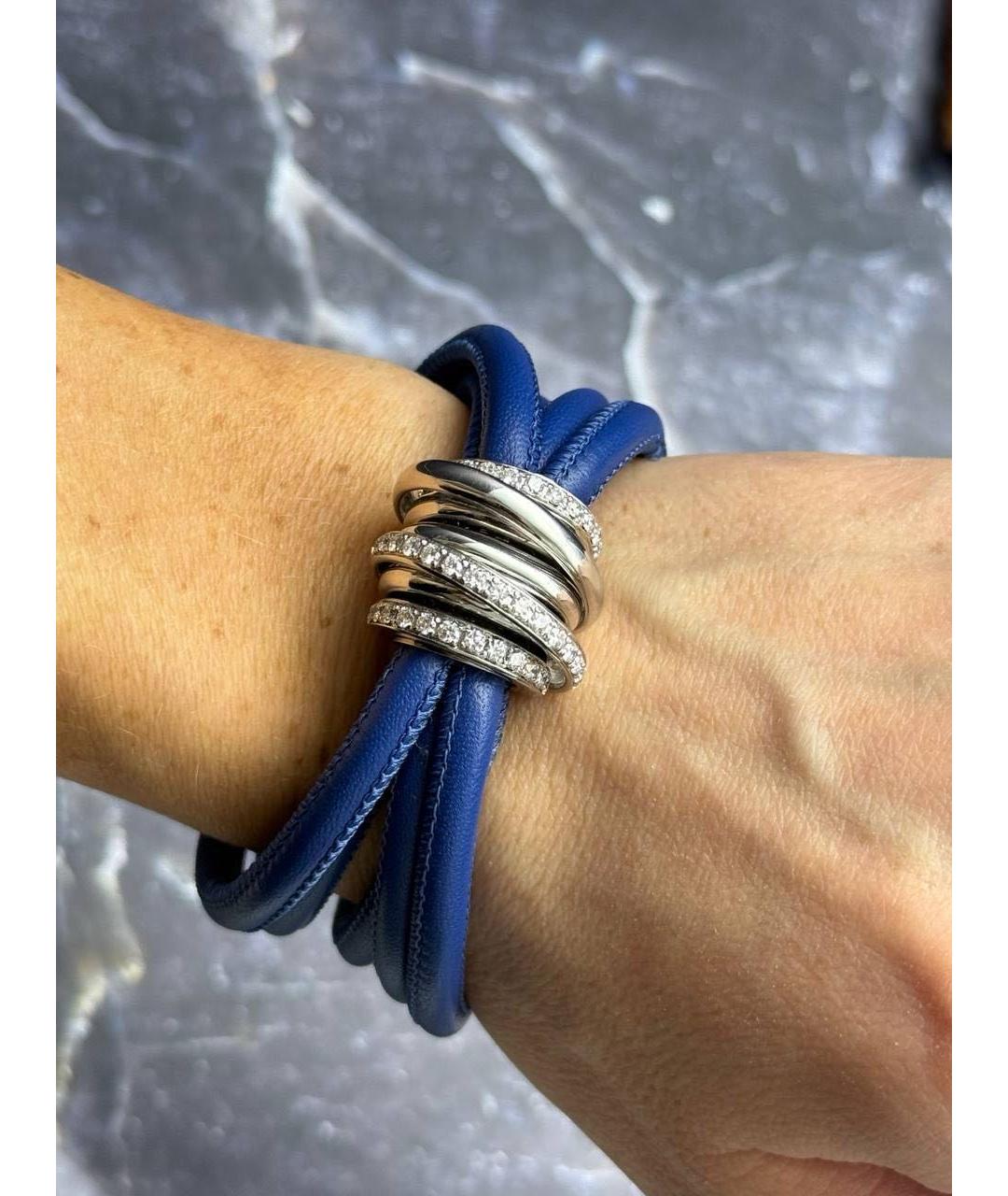 DE GRISOGONO Фиолетовый браслет из белого золота, фото 4