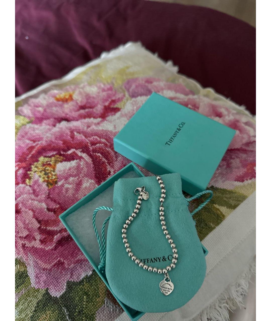 TIFFANY&CO Серебряная серебряная подвеска, фото 2