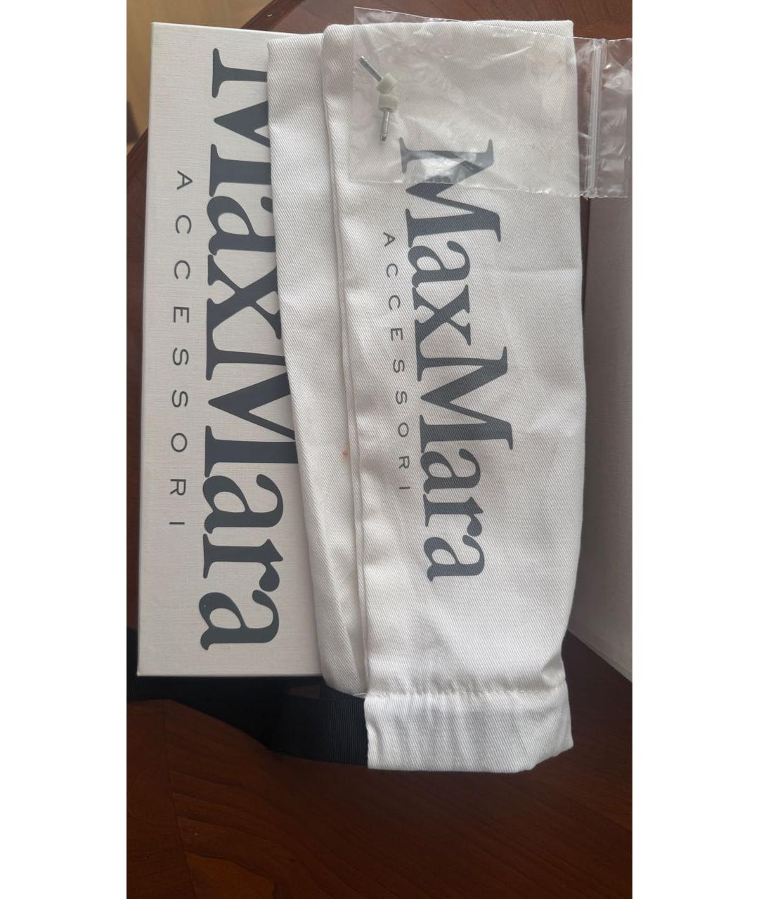 MAX MARA Кожаные лодочки на низком каблуке, фото 6