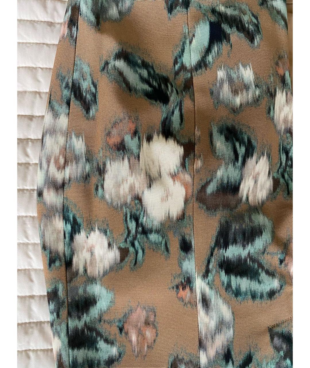 'S MAX MARA Мульти хлопковая юбка миди, фото 4