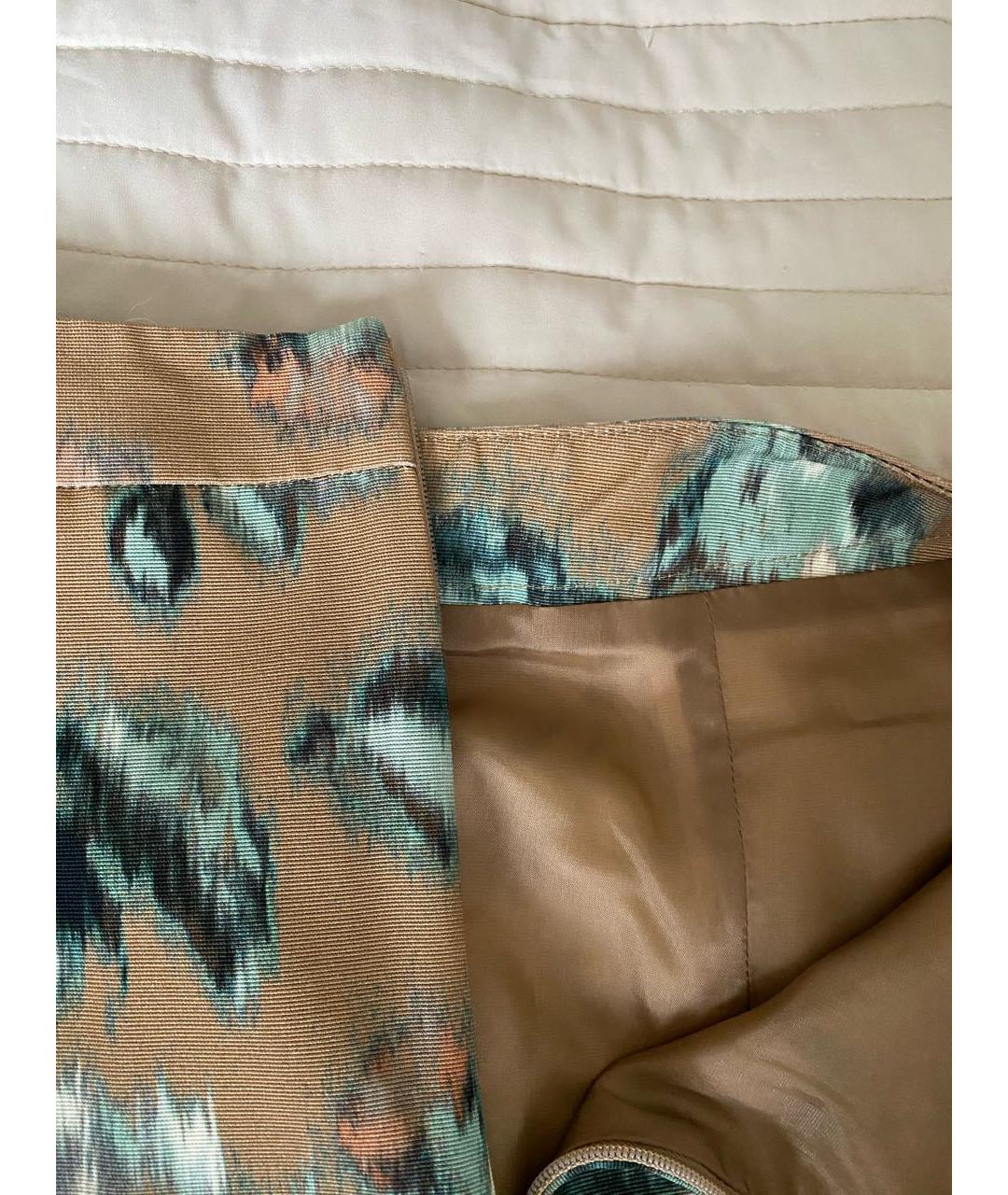 'S MAX MARA Мульти хлопковая юбка миди, фото 7