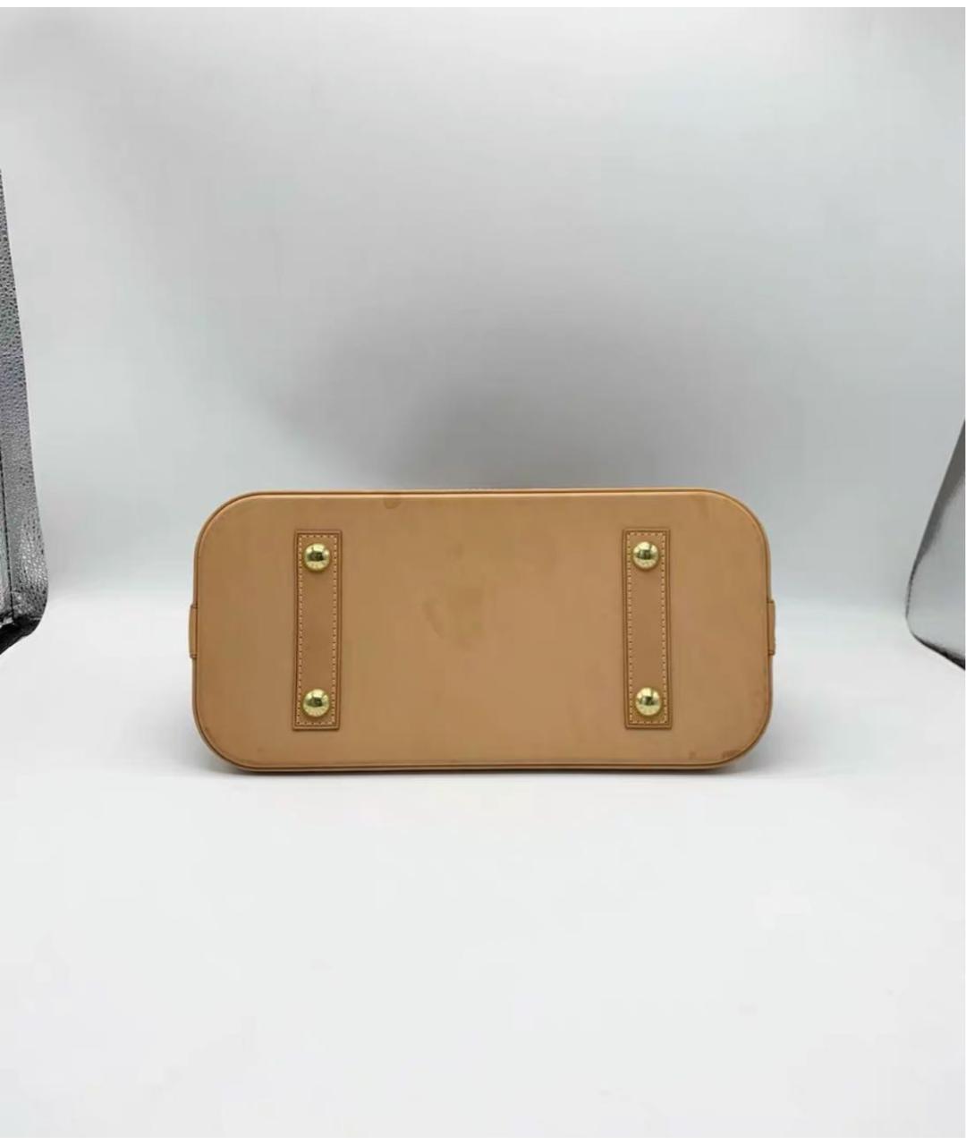 LOUIS VUITTON Коричневая сумка с короткими ручками, фото 4