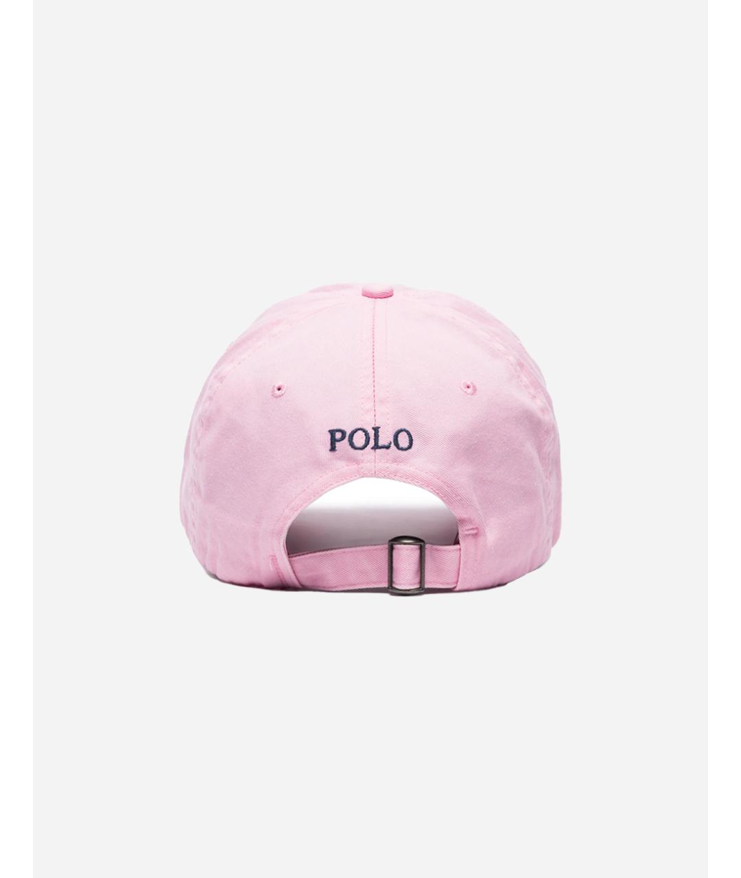 POLO RALPH LAUREN Розовая хлопковая кепка, фото 3