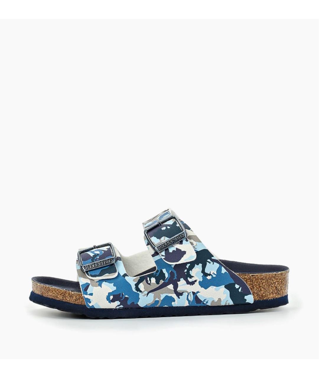 BIRKENSTOCK Синие сандалии и шлепанцы, фото 9