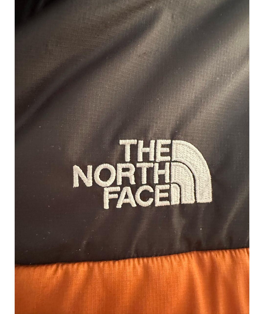 THE NORTH FACE Оранжевая полиэстеровая куртка, фото 3