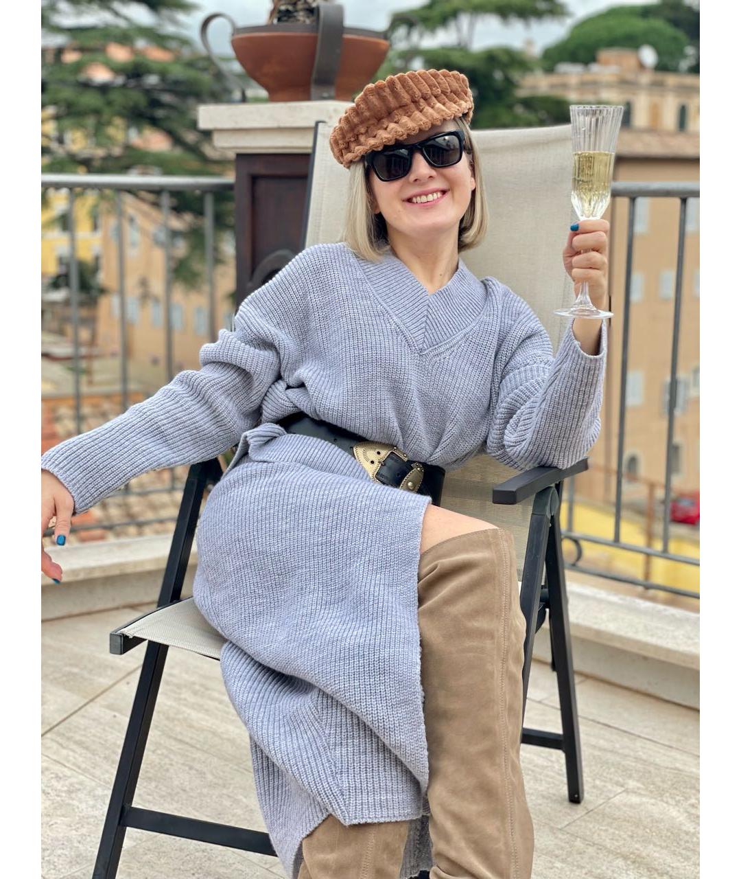 ISABEL MARANT Бежевая синтетическая кепка, фото 7