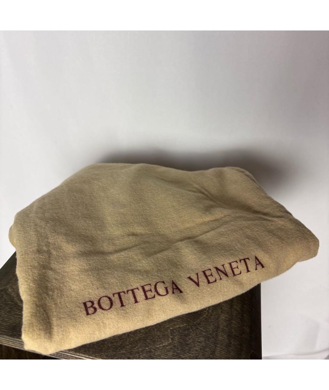 BOTTEGA VENETA Синяя кожаная сумка тоут, фото 8