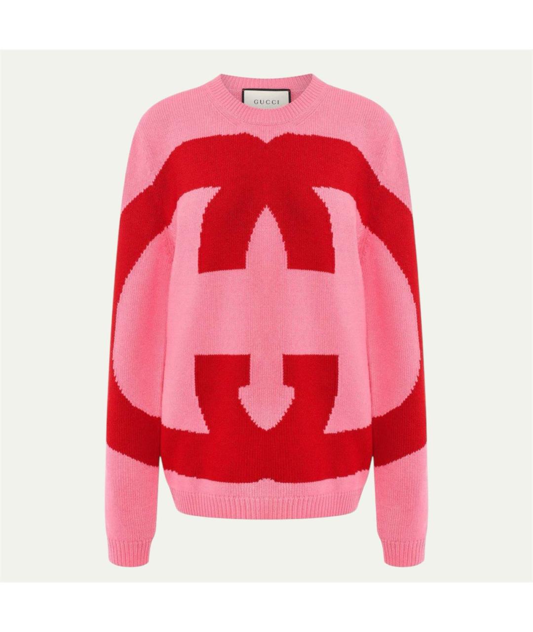 GUCCI Розовый джемпер / свитер, фото 8