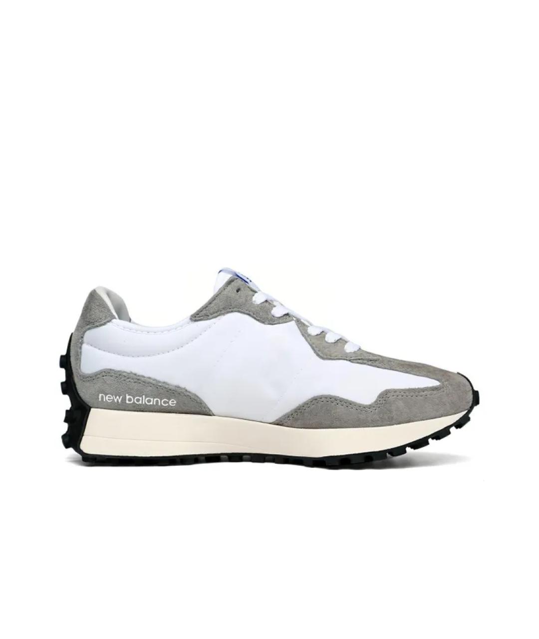 NEW BALANCE Серые замшевые низкие кроссовки / кеды, фото 6