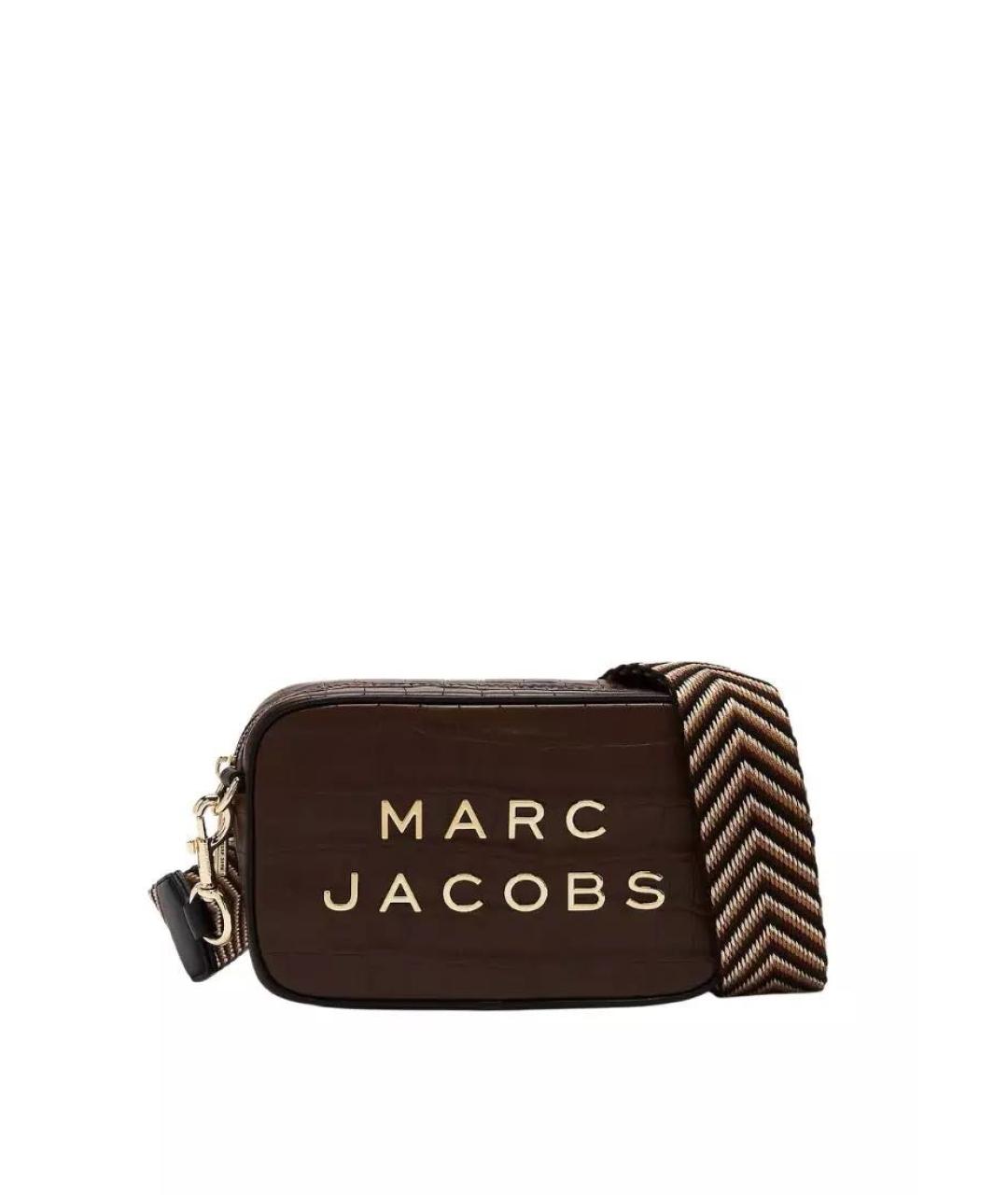 MARC JACOBS Коричневая кожаная сумка через плечо, фото 1