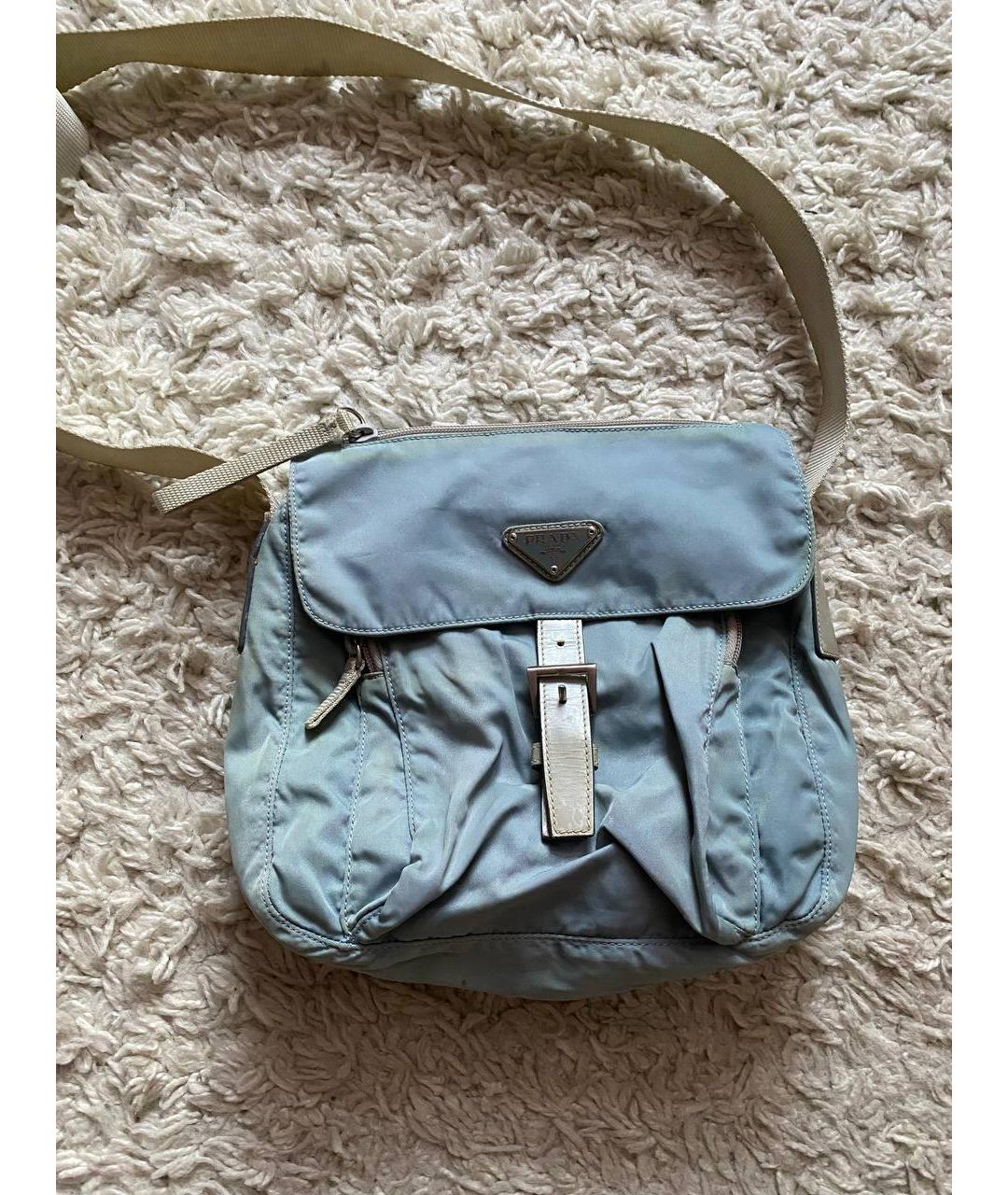 PRADA Бирюзовая сумка на плечо, фото 5
