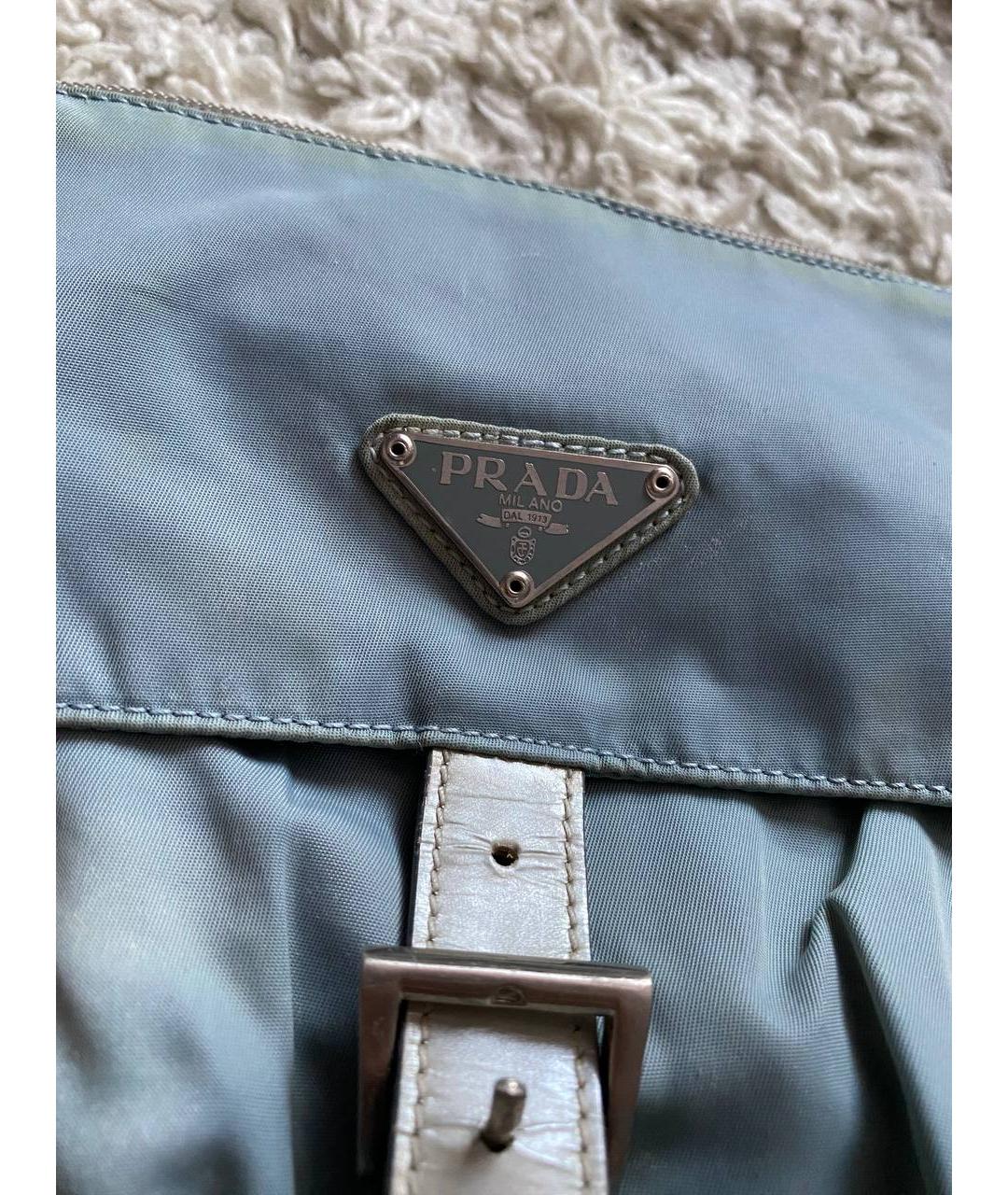 PRADA Бирюзовая сумка на плечо, фото 3