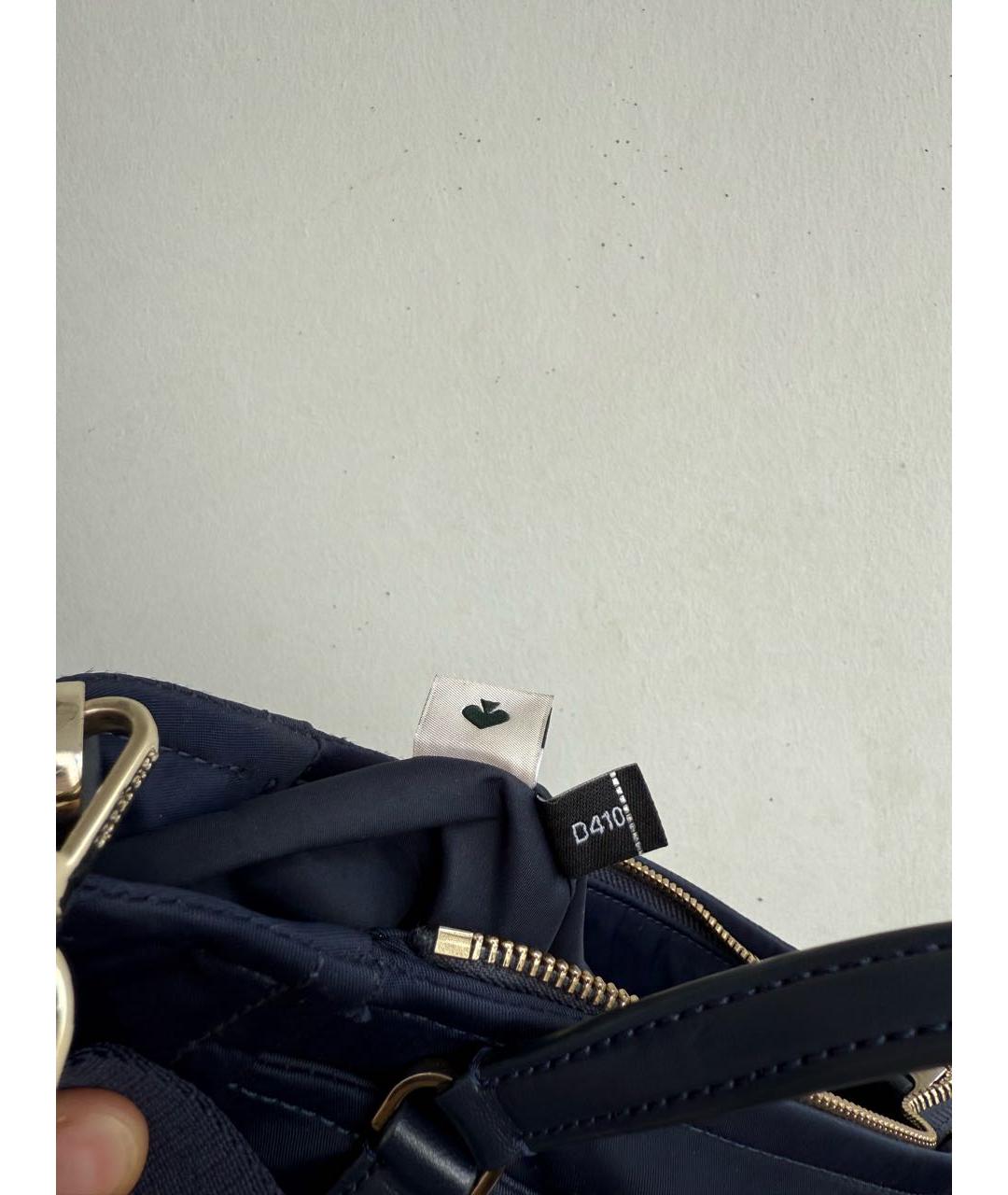 KATE SPADE Темно-синяя сумка тоут, фото 6