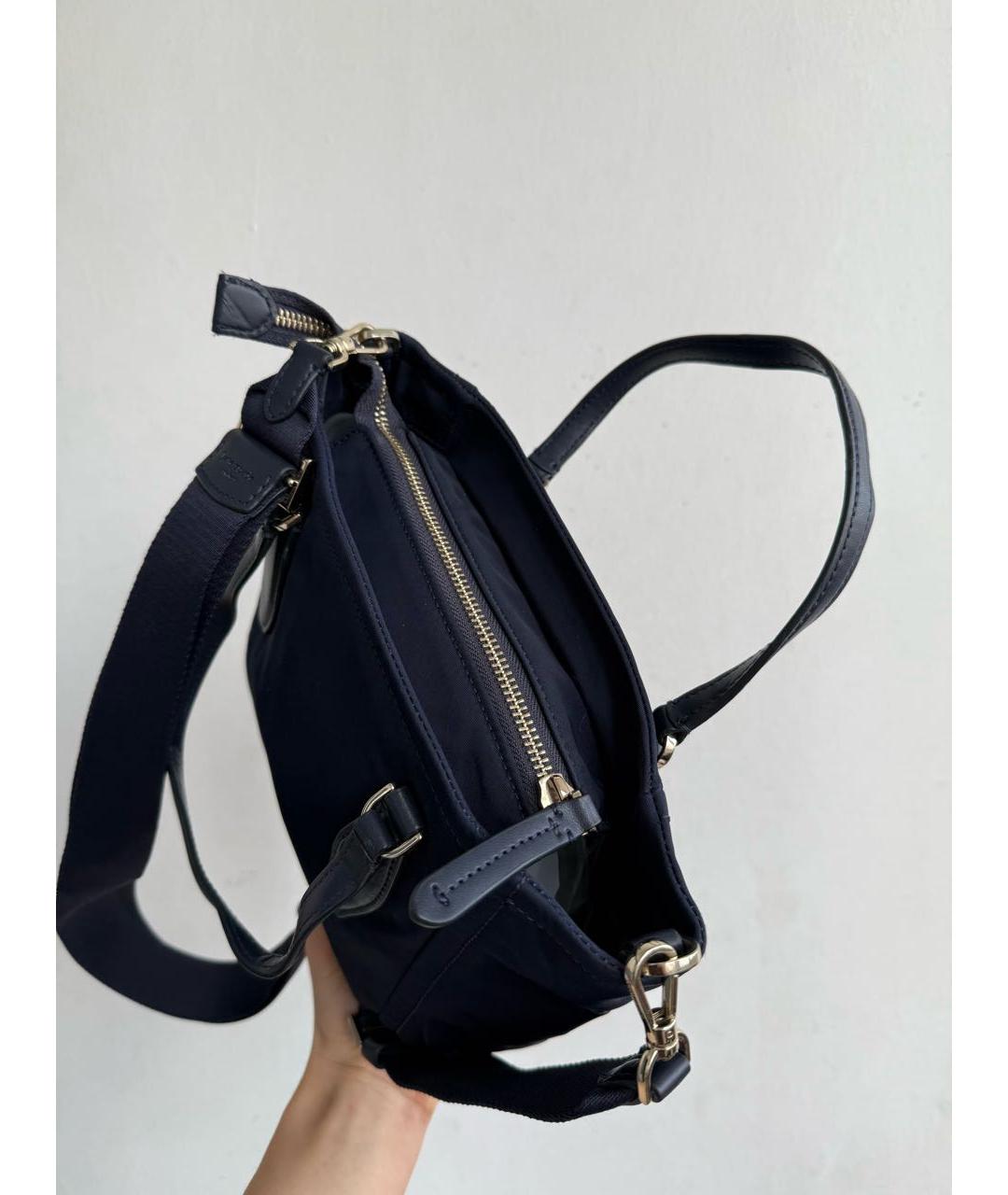 KATE SPADE Темно-синяя сумка тоут, фото 4