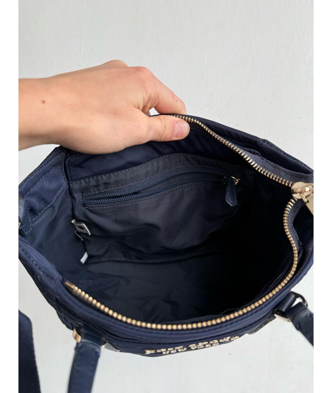 KATE SPADE Темно-синяя сумка тоут, фото 7