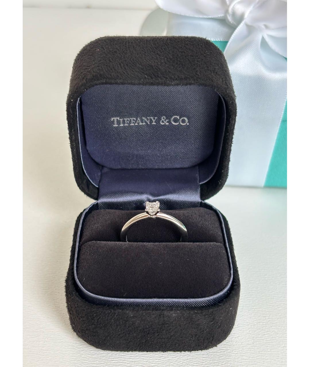 TIFFANY&CO Платиновое кольцо, фото 3