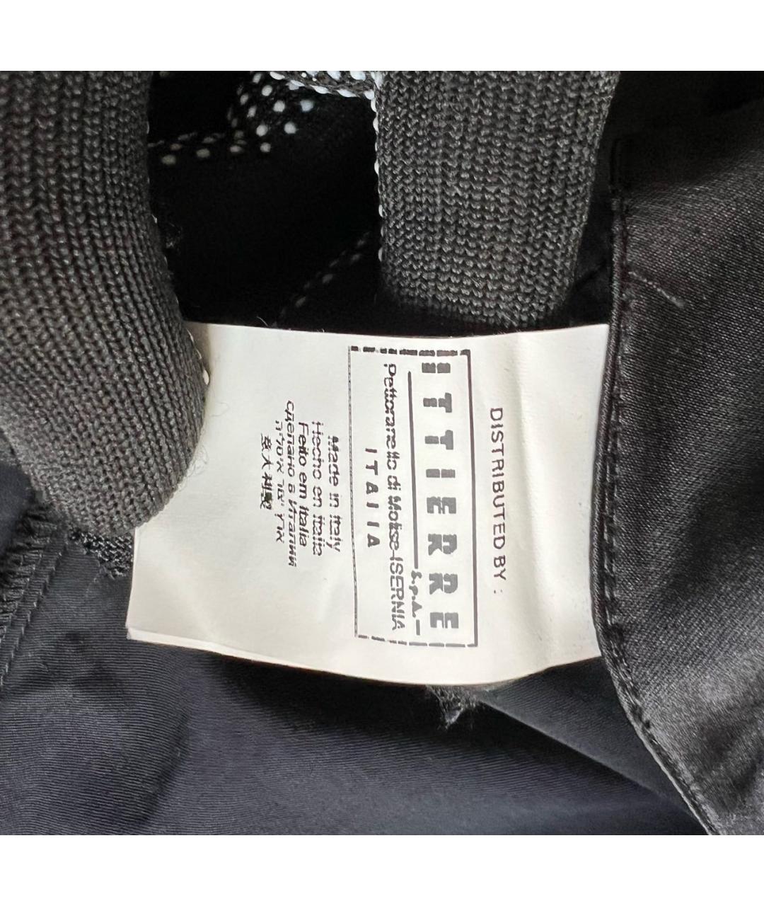 VERSACE JEANS COUTURE Черные хлопковые прямые брюки, фото 6