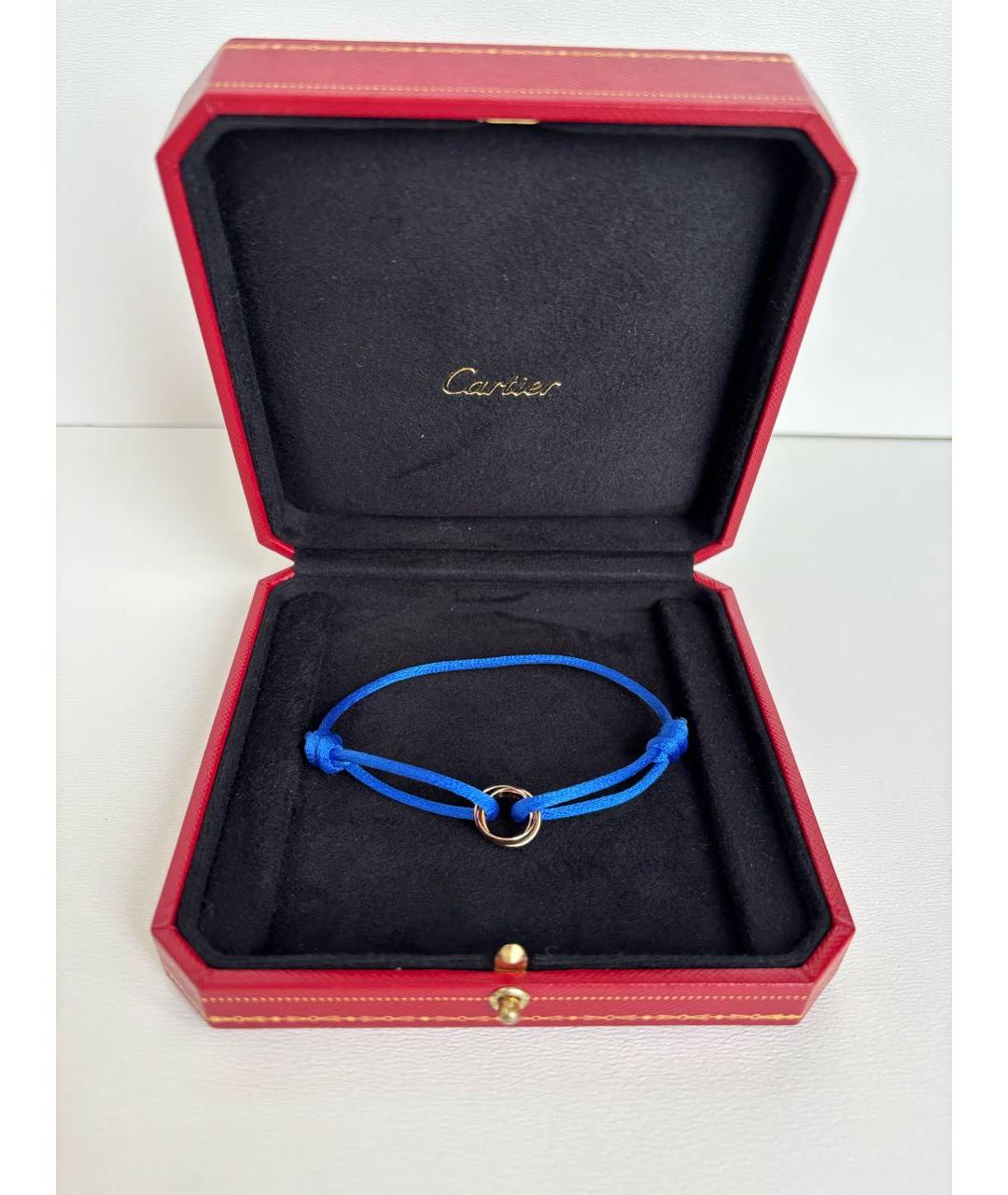 CARTIER Синий браслет из розового золота, фото 2