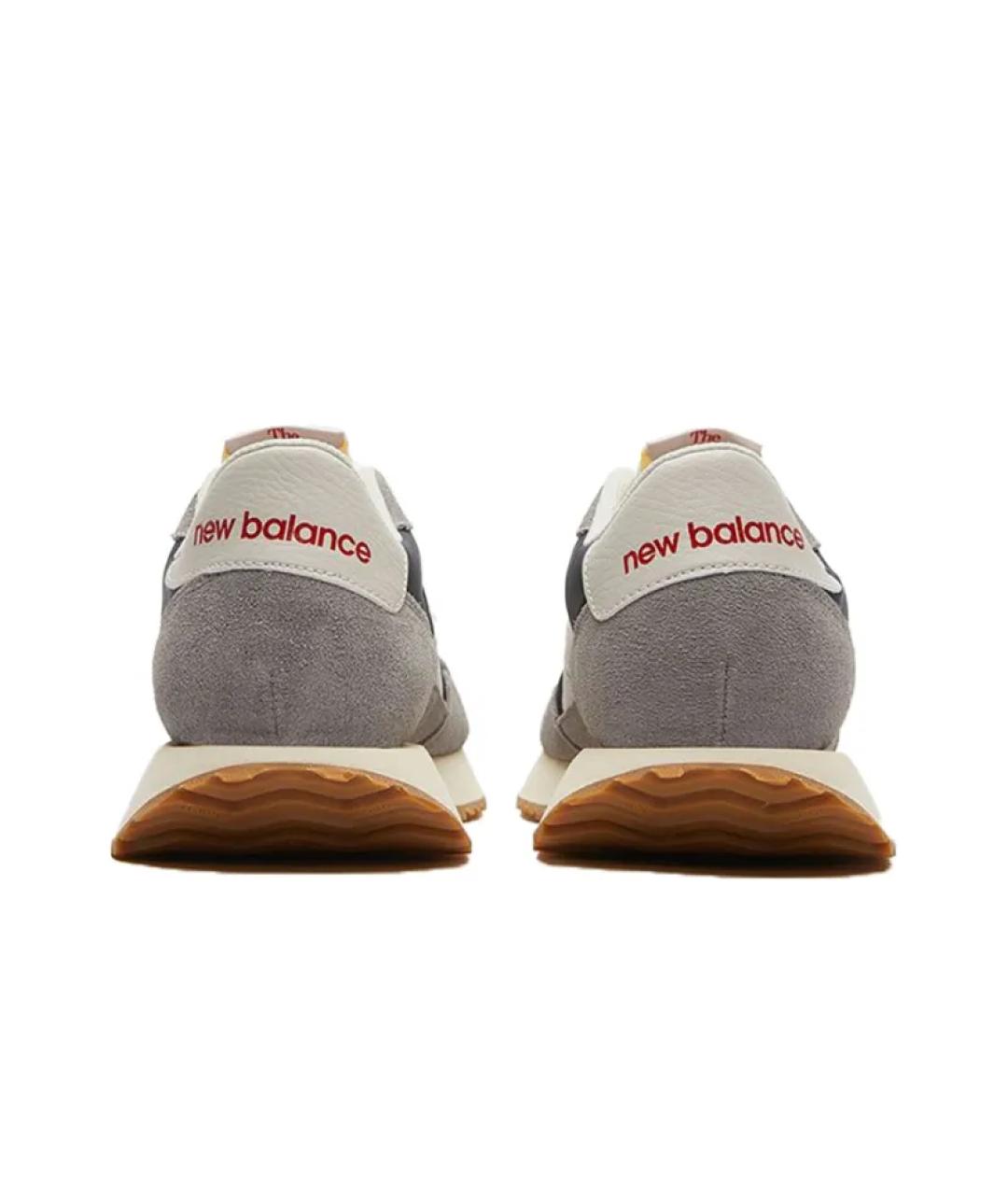 NEW BALANCE Темно-синие замшевые низкие кроссовки / кеды, фото 4