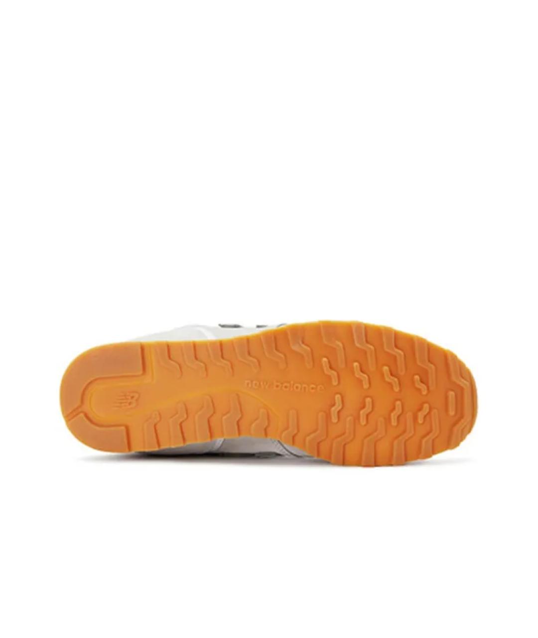 NEW BALANCE Серые замшевые низкие кроссовки / кеды, фото 5