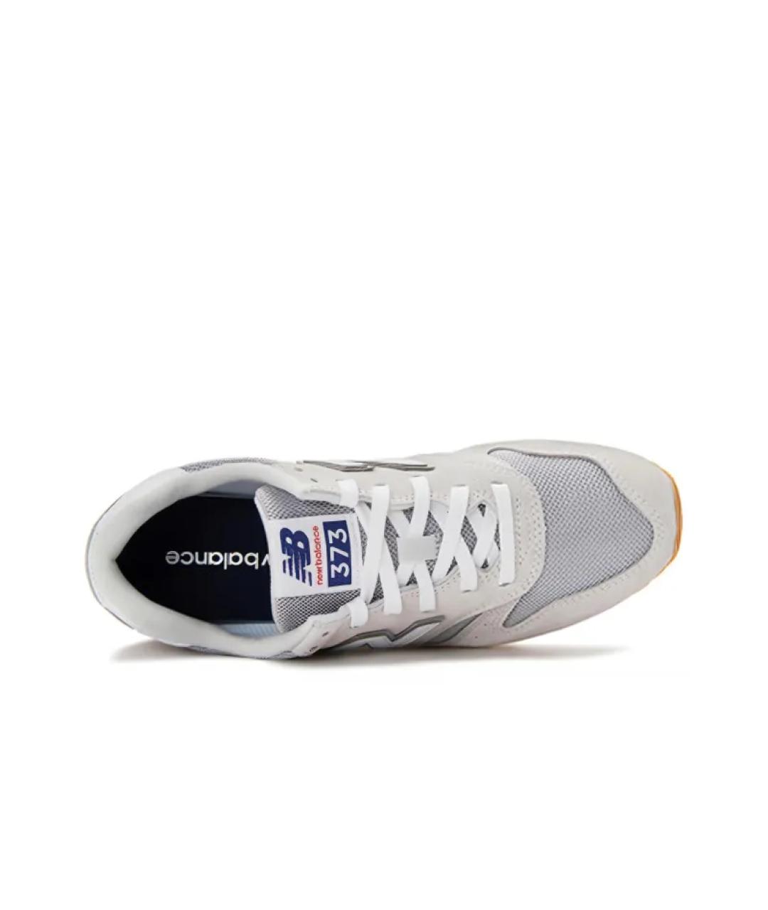 NEW BALANCE Серые замшевые низкие кроссовки / кеды, фото 3