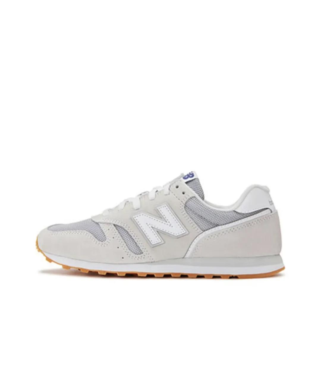 NEW BALANCE Серые замшевые низкие кроссовки / кеды, фото 6
