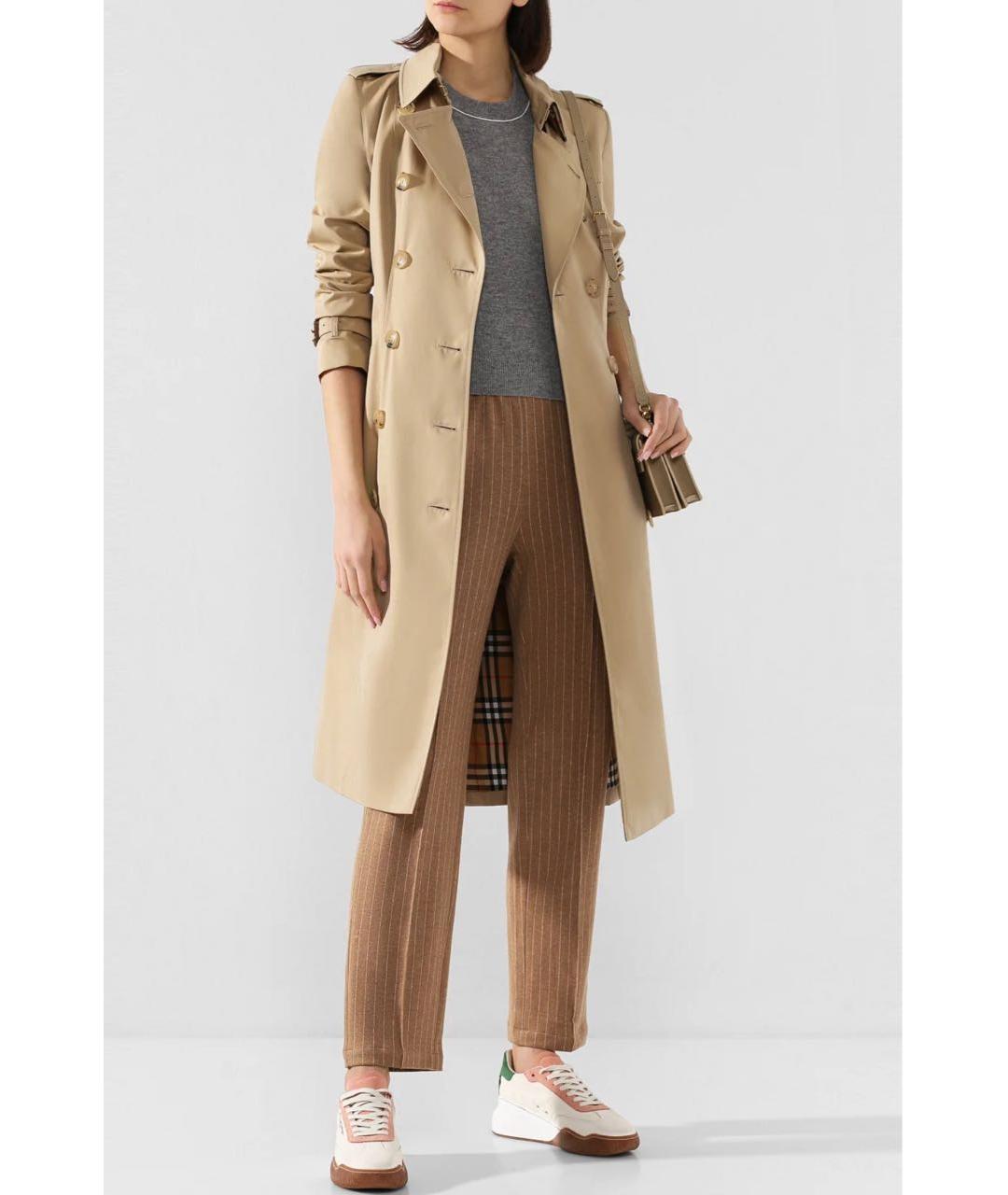 BURBERRY Серый кашемировый кардиган, фото 8