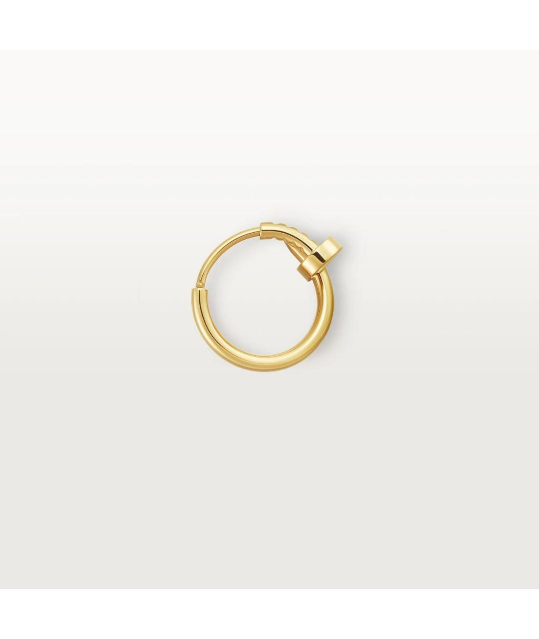 CARTIER Золотые серьги из желтого золота, фото 2