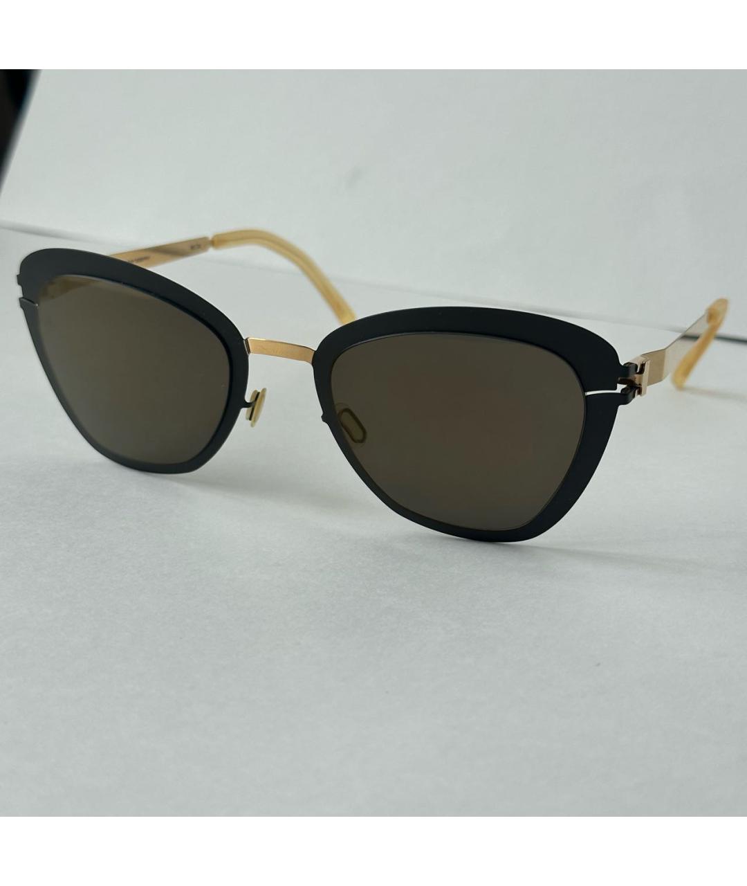 DITA EYEWEAR Коричневые пластиковые солнцезащитные очки, фото 2