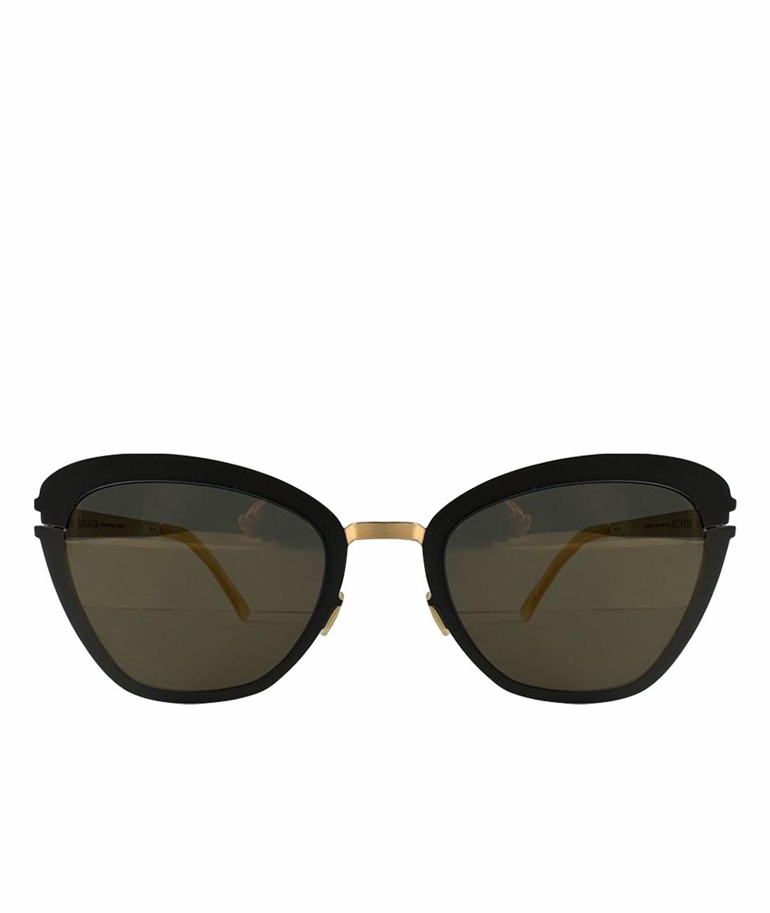 DITA EYEWEAR Коричневые пластиковые солнцезащитные очки, фото 1