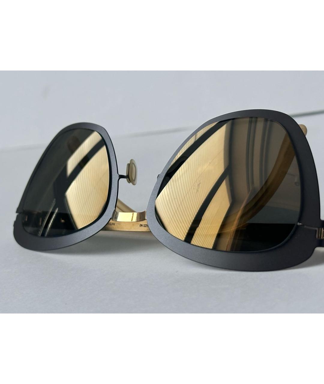 DITA EYEWEAR Коричневые пластиковые солнцезащитные очки, фото 4