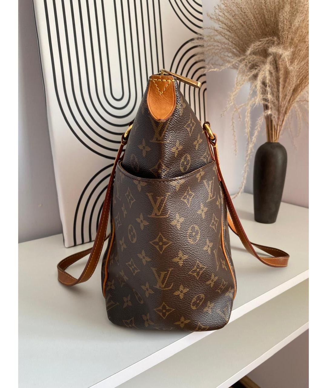 LOUIS VUITTON Коричневая сумка тоут, фото 2