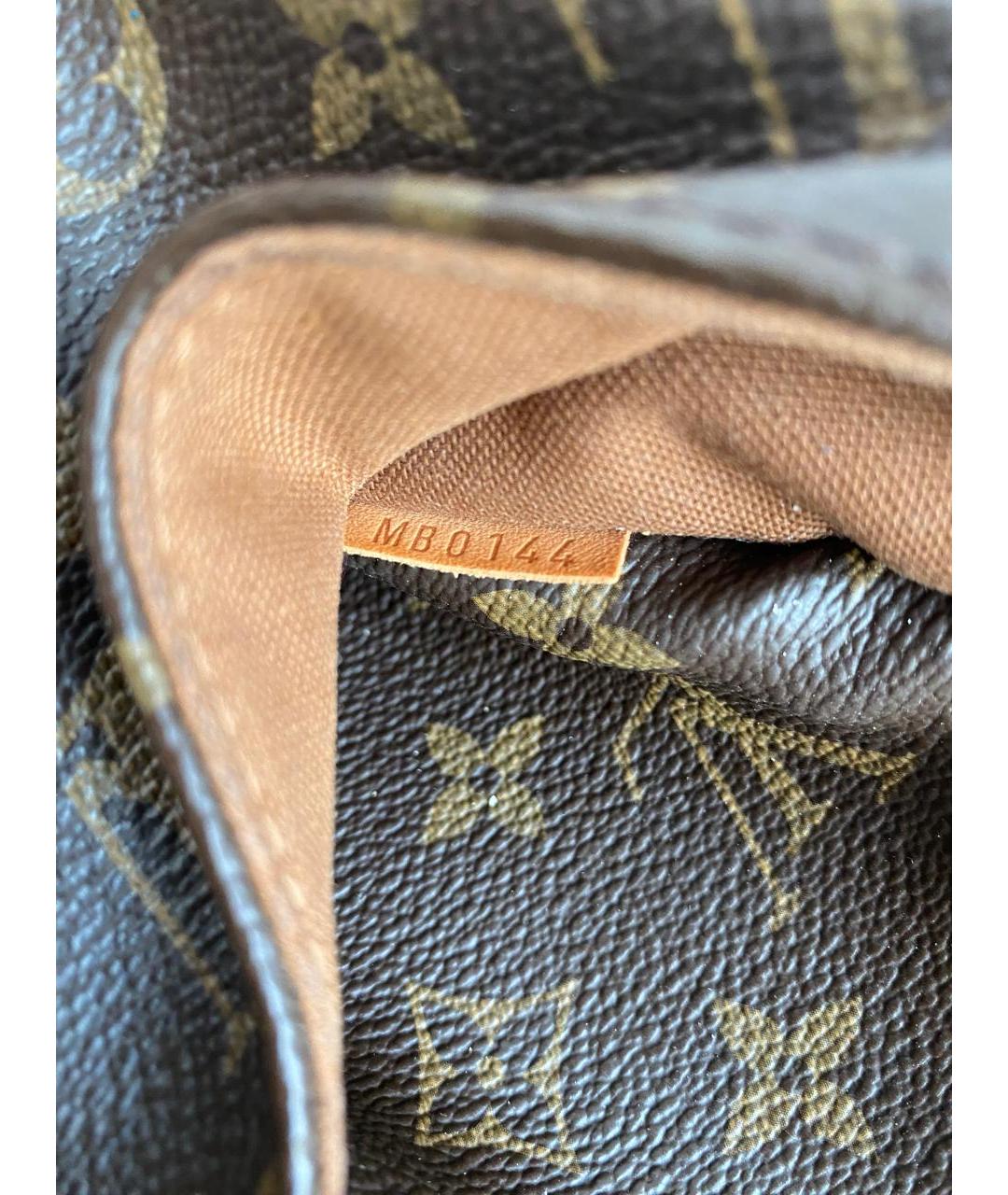 LOUIS VUITTON Коричневая сумка тоут, фото 8
