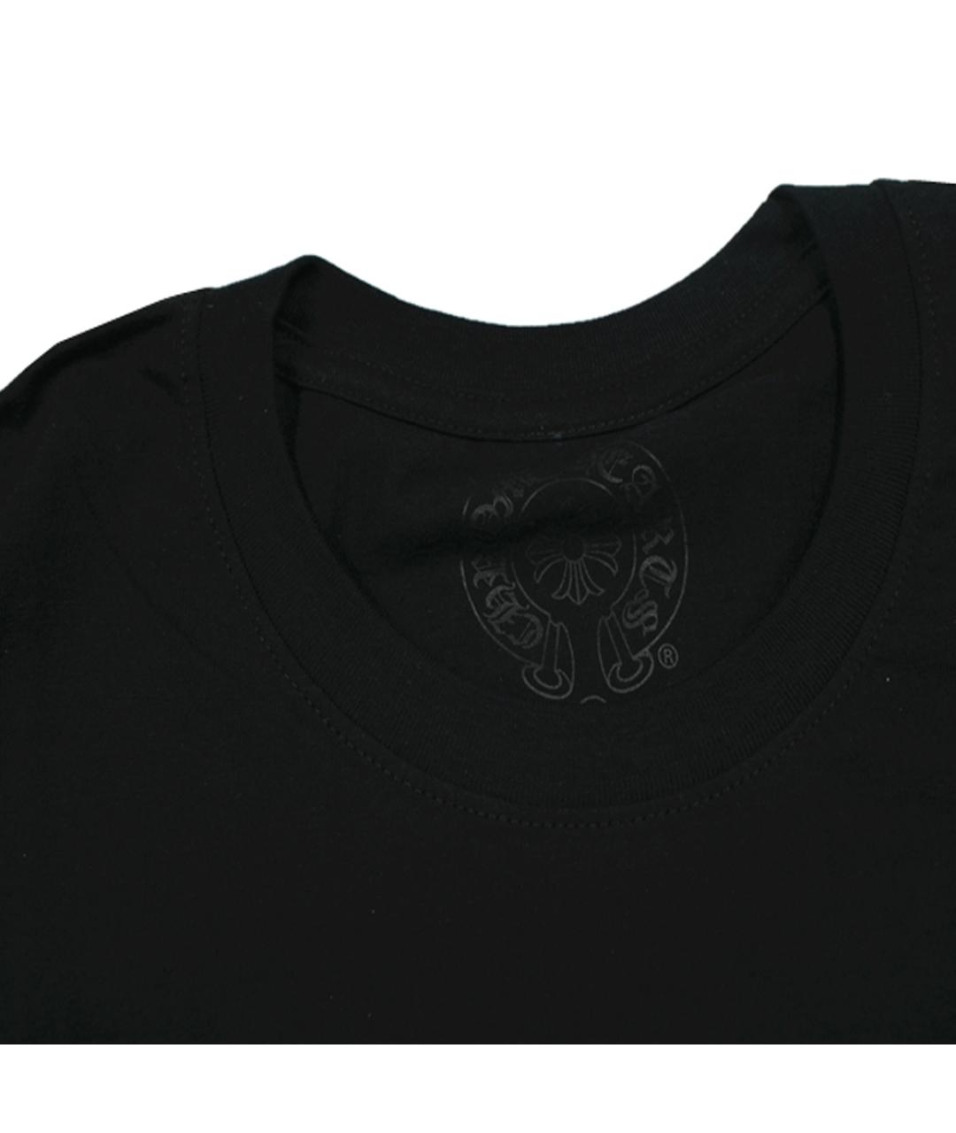 CHROME HEARTS Черная футболка, фото 3