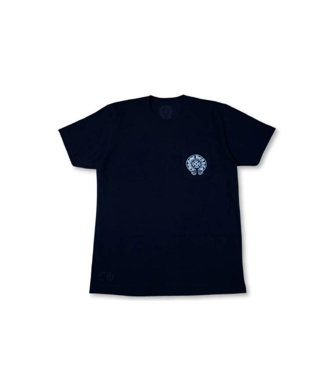 CHROME HEARTS Черная футболка, фото 2