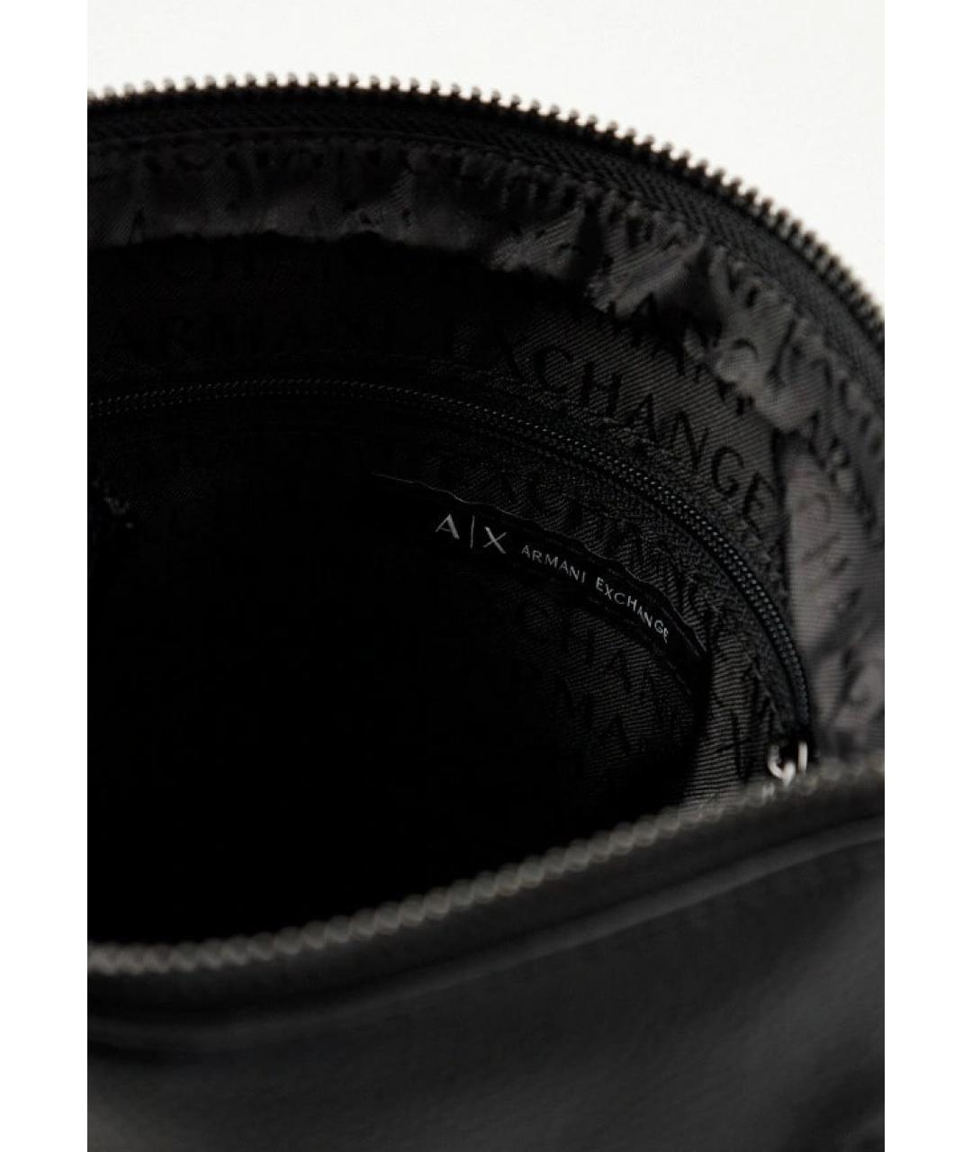 ARMANI EXCHANGE Черная сумка на плечо, фото 3