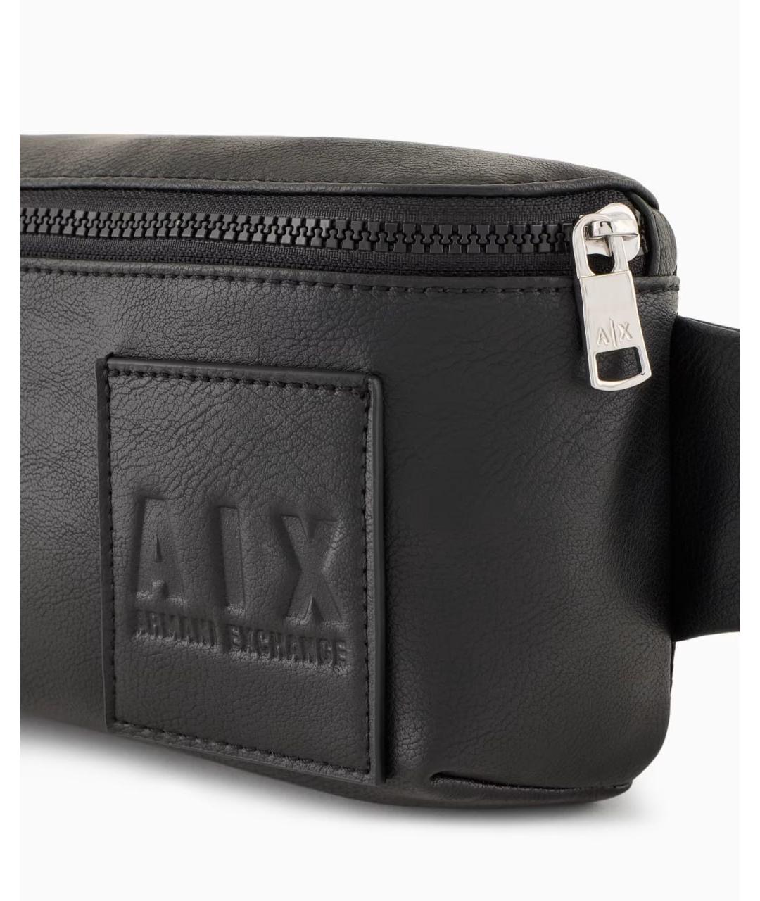 ARMANI EXCHANGE Черная поясная сумка, фото 5