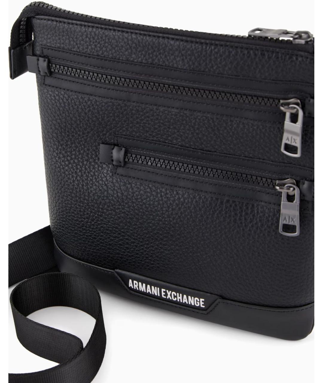 ARMANI EXCHANGE Черная сумка на плечо, фото 2